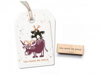 Stempel cats on appletrees "You make me smile"