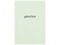 Liebste Postkarte "Glck(l)ich"