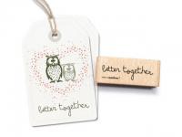 Stempel cats on appletrees "Better together"