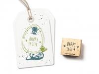 Stempel cats on appletrees "Happy Easter" Nr.2