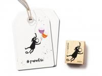 Stempel cats on appletrees ffchen Malou