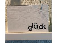 Holz-Wort 10 x 15 cm "glck"