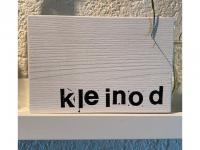 Holz-Wort 10 x 15 cm "kleinod"