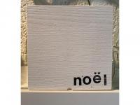 Holz-Wort 15 x 15 cm "nol"