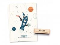 Stempel cats on appletrees "Houston Birthday Party"